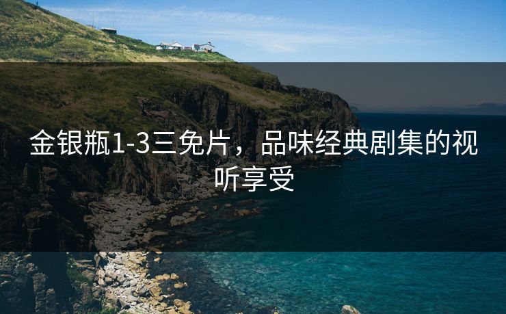金银瓶1-3三免片，品味经典剧集的视听享受